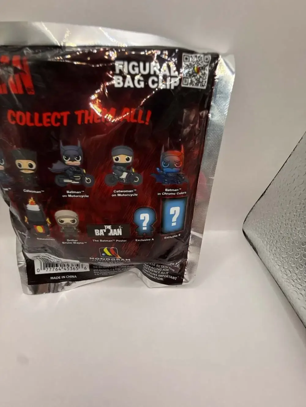 Monogram The Batman Movie 3D Foam Figural Bag Clip Mystery Blind Bag